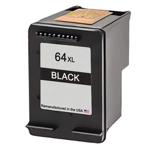 Compatible Ink Cartridge For HP 64XL Black-USA - Picture 1 of 2