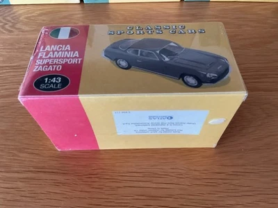Atlas Editions 1/43 Lancia Flaminia Supersport Zagato Silver. New And Sealed - Image 1 of 4