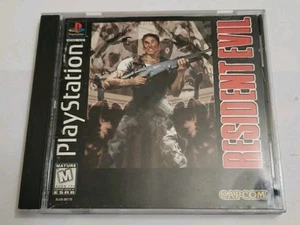 Resident Evil (Sony PlayStation 1, 1996) CIB con scheda di registrazione - Foto 1 di 4