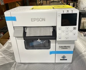 Epson ColorWorks CW-C4000 Color Inkjet Label Printer (Matte) – C31CK03A9981 - Picture 1 of 8