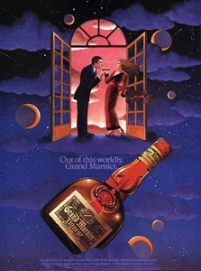 Grand Marnier 1984: Fuori di questo annuncio con stampa vintage - Foto 1 di 1