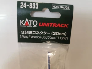 Kato N Gauge 24 - 833 3-Way Extension Cord - Picture 1 of 2