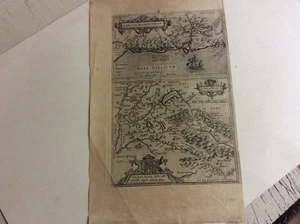 Gallia Narbonensis, Sabaudiae-Kupferstichblatt Abraham Ortelius ca 1580 ror - Bild 1 von 4