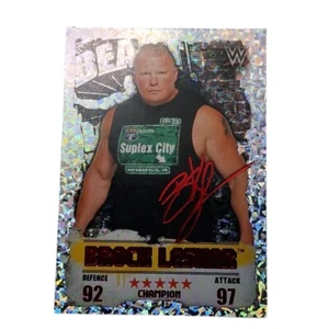Topps WWE Slam Attax Takeover Karte 2016 Brock Lesnar #20 Champion - Bild 1 von 7