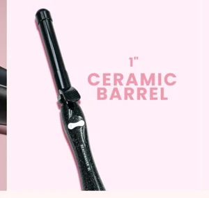 Beachwaver B1 In Black Glitter BW16H2 New Sealed - Picture 1 of 2