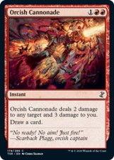 1x Orcish Cannonade NM, English MTG Time Spiral Remastered