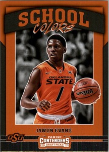 2017-18 Panini Contenders Draft Picks School Colors #23 Jawun Evans