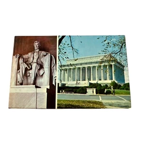 Postal de colección Lincoln Memorial Washington D.C. CAPCSO Wholesalers Inc. P65 - Imagen 1 de 6