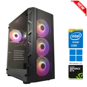 Gaming Desktop PC Intel Core i5 3.7GHz/GTX 1060/8GB RAM/SSD/WiFi/Fortnite 180FPS - Picture 1 of 9