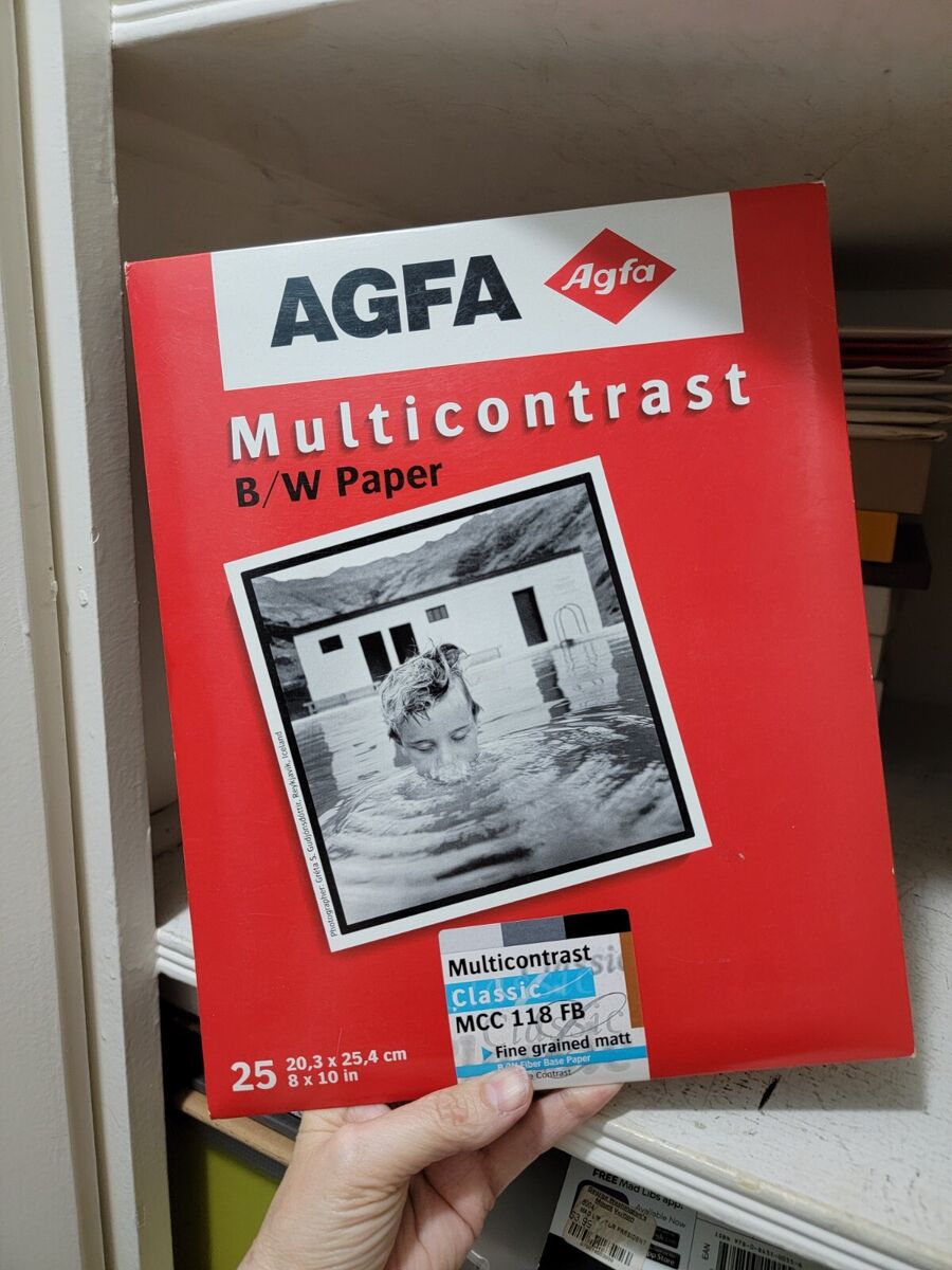 Agfa Black & White Photographic Paper for sale | eBay Agfa Black & White Photographic Paper for sale | eBay