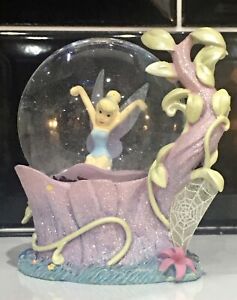 *Disney Store* Tinkerbell💚Small Pretty Rare Snowglobe Mint*FREEpost*Beautiful