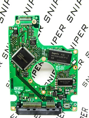 PCB - Hitachi 250GB HTS723225L9SA61 SATA 0A58916 Laptop DA2891 HardDrive DA2344A - Image 1 of 4