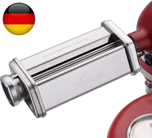 GVODE Edelstahl Nudelaufsatz Für Kitchenaid Küchenmaschine, Nudelvorsatz Für Kit - Bild 1 von 6