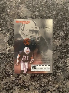 2002 Donruss Tim Brown ausführender Produzent #0020/1000 - Bild 1 von 3