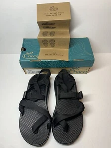 Chaco Men's US 10 Sandals Z/2 Black Classic Adjustable Hiking Shoes, New in Box - Picture 1 of 7
