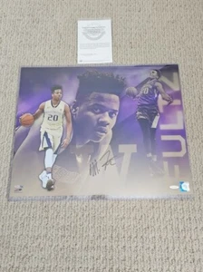 MARKELLE FULTZ SIGNED 16x20 Poster UPPER DECK AUTH Plastic Sleeved, Auto Magic  - Bild 1 von 5