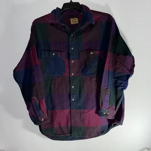 St. John’s Bay camicia uomo a quadri manica lunga XLT-Alta - Foto 1 di 5