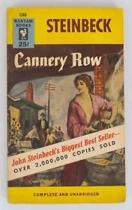 CANNERY ROW John Steinbeck Bantam 1266 1954 Paperback Edition Unread! - Picture 1 of 5