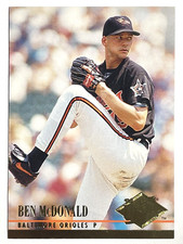 BEN MCDONALD Baltimore Orioles, Brewers 1994 Fleer Ultra Baseball Card #3