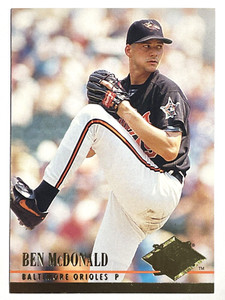 BEN MCDONALD Baltimore Orioles, Brewers 1994 Fleer Ultra Baseball Card #3