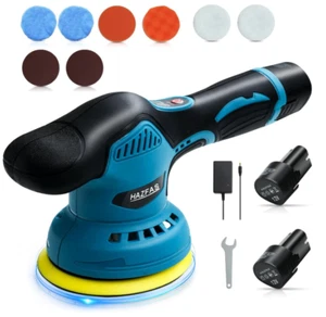 Cordless Car Buffer Polisher,Portable Wireless Buffer Polisher Kit with 2PCS - Picture 1 of 7