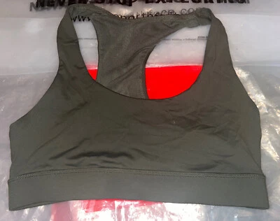 Sujetador deportivo Forever 21 de segunda mano verde espalda deportiva talla mediana Foto 1 de 3