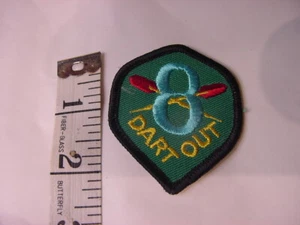 Vintage Patch - Darts 8 Dart Out  - Bild 1 von 2