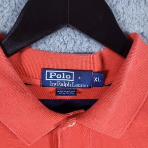 Vintage Polo Ralph Lauren Striped Black/Orange Size XL Preppy - Picture 1 of 7