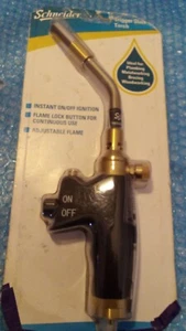 SCHNEIDER Trigger Start Propane Torch. Ideal for Plumbing, Metalworking, Brazing - Picture 1 of 21