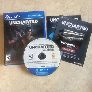 Uncharted Lost Legacy & Nathan Drake Collection (Disc Only) PS4 PlayStation 4 - Picture 1 of 7