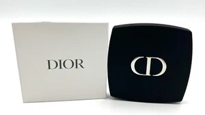 New! Christian Dior Cosmetic Beauty Makeup Compact Mirror ~ Black - Picture 1 of 8