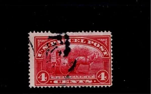US Scott #Q4, Single 1913 Parcel Post 4c Used FVF - Picture 1 of 1