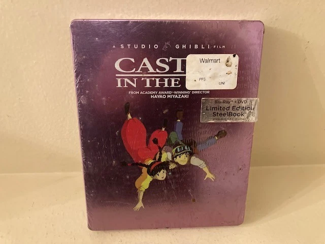 CASTLE IN THE SKY BLURAY + DVD STEELBOOK BRAND NEW - Image 1 of 4