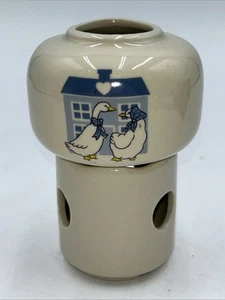 Vintage 1980’s Stoneware Simmering Potpourri Scenter Warmer Cottage Core Grandma - Picture 1 of 6