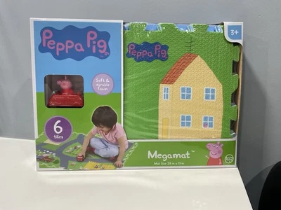 Peppa Pig 6pc Tile Mega Playmat, Multicolor - Image 1 of 3