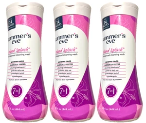 Summer's Eve Island Splash Daily Gentle Ph Balanced Feminine Wash 15oz-Pack of 3 - Picture 1 of 2