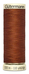 6 Pack Gutermann Sew-All Thread 110yd-Maple Sugar 100P-566 - Picture 1 of 1