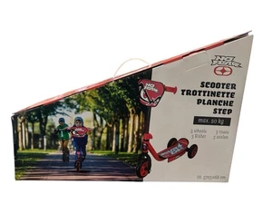 Kinder Scooter – No Fear - Dreirad (max. 20 kg) - Rot - ca. 57x31x68 cm - Neu - Bild 1 von 3