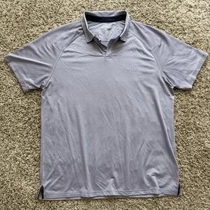 Rhone Shirt Lavender Delta Pique Polo Performance Lightweight Men’s Size Large - Picture 1 of 9