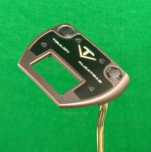 Odyssey Toulon First Run Alcatraz Chocolate PVD 34" Double-Bend Putter w/ HC - Picture 1 of 7