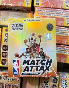 Kayou 2025-2026 New NBA Topps Match Attax Trading Card Game Slim Sealed Box - Picture 1 of 12