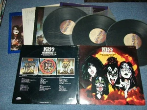 KISS Japan 1978 VIP-5504~6 3-LP+Booklet THE ORIGINAL II - Picture 1 of 19