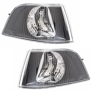 Frontblinker Set für Volvo S40 V40 2000- 04 Schwarz Klarglas Blinker vorne - Bild 1 von 5