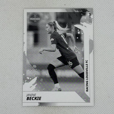 2024 Parkside NWSL | Janine Beckie Racing Louisville | Black & White! - Image 1 of 2