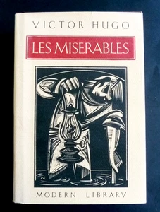 LES MISÉRABLES • VICTOR HUGO • MODERN LIBRARY EDITION 1980 • Fine Hardcover & DJ - Picture 1 of 12