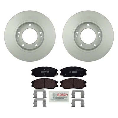 For Kia Sorento 2003-2006 Bosch QuietCast Premium Front Brake Kit w Organic Pads Foto 1 de 4