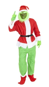 Costume da Grinch Vigilia di Natale - Imagen 1 de 1