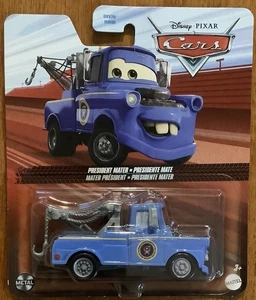 DISNEY PIXAR CARS PRESIDENT MATER DIECAST TOY CAR / TRUCK - Picture 1 of 2