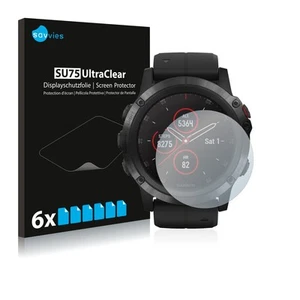 6x Screen Protector for Suunto Ambit3 Peak Black Protective Film Protection - Zdjęcie 1 z 11