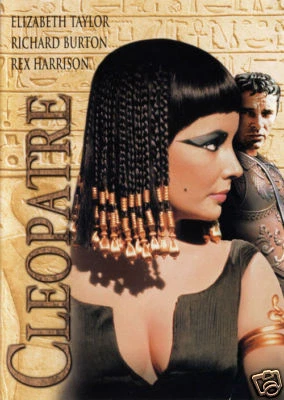 Cleopatra Elizabeth Taylor vintage movie poster print #2